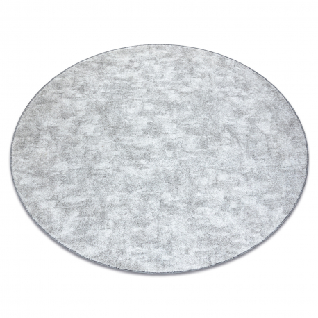 Carpet, round POZZOLANA silver