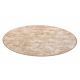 Carpet, round POZZOLANA beige