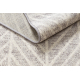 Tapijt Wol ANGEL 1188 / 52033 Chevron, visgraat beige / grijs