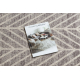 Carpet Wool ANGEL 1188 / 52033 Chevron, herringbone beige / grey