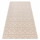 Alfombra Wool ANGEL 7887 / 52022 Geométricos beige / gris