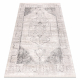 DISTIN 0107B cinza / cinza claro / branco tapete moderno - Ornamento, quadro, vintage, franjas