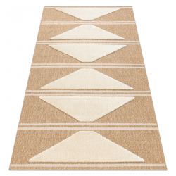 SPARK 0698A beige / cream carpet - Geometric, Triangles, sisal, structural