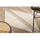 SPARK 0698A beige / cream carpet - Geometric, Triangles, sisal, structural