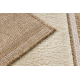 SPARK 0698A beige / cream carpet - Geometric, Triangles, sisal, structural