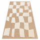 SPARK 0710A beige / creme Teppich - Geometrisch, Sisal, Strukturell