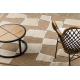 SPARK 0710A beige / kerma matto - Geometrinen, sisal, rakenne