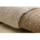 SPARK 0710A beige / cream carpet - Geometric, sisal, structural