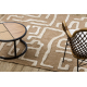 SPARK 0711A beige / kerma matto - Labyrintti, sisal, rakenne