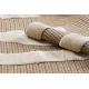 SPARK 0696A beige / cream carpet - Geometric, sisal, structural