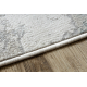 DISTIN 0144A white / cream / beige modern carpet - Abstraction, vintage, fringes