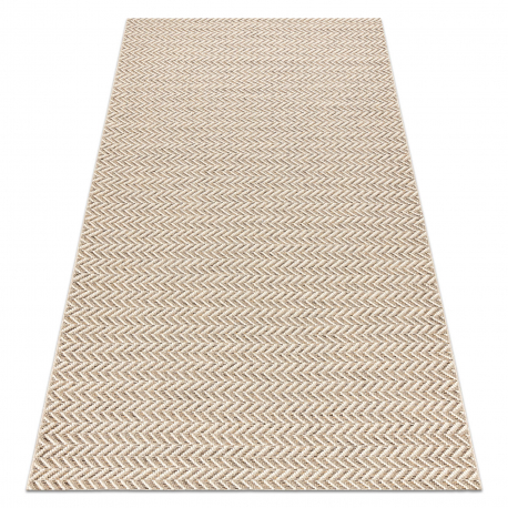 Alfombra sisal BOHO 47000651 Espina de pescado beige