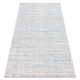 Carpet SAMPLE RAINBOW A0055A Abstraction Sisal blue / cream 