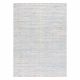 Carpet SAMPLE RAINBOW A0055A Abstraction Sisal blue / cream 