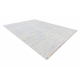 Tappeto SAMPLE RAINBOW A0055A Astrazione Sisal blu / crema 