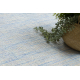 Tappeto SAMPLE RAINBOW A0055A Astrazione Sisal blu / crema 