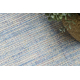 Carpet SAMPLE RAINBOW A0055A Abstraction Sisal blue / cream 