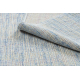 Tapis SAMPLE RAINBOW A0055A Abstraction Sisal bleu / crème 