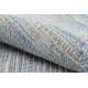 Carpet SAMPLE RAINBOW A0055A Abstraction Sisal blue / cream 