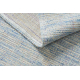 Carpet SAMPLE RAINBOW A0055A Abstraction Sisal blue / cream 