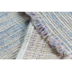 Carpet SAMPLE RAINBOW A0055A Abstraction Sisal blue / cream 