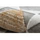 Χαλί SAMPLE GARDEN Chenille A0956A γεωμετρικός κρέμα / γκρι / πορτοκαλί