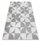 Tapis SAMPLE GARDEN Chenille A0967A Géométrique crème / gris