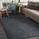 Carpet SAMPLE JACQUARD RABBIT 240360-1 51 Waves graphite