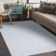 Carpet SAMPLE HARBOR A1050A Abstraction Sisal blue / beige