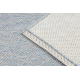 Carpet SAMPLE HARBOR A1050A Abstraction Sisal blue / beige