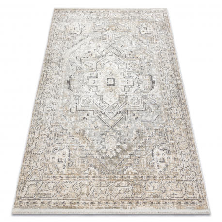 Alfombra SAMPLE HEATSET KME A0149A Roseta crema / gris