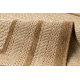 Matta SAMPLE NATURA B3788A Ram Sisal beige / brun