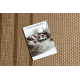 Carpet SAMPLE NATURA B3788A Frame Sisal beige / brown