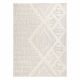 Covor SAMPLE NATUREL ESTE FR403 Geometric Sisal bej / cremă 