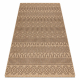 Alfombra SAMPLE JUTTE A0469A Boho Sisal beige / negra 