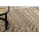 Tapijt SAMPLE JUTTE A0469A Boho Sisal beige / zwart