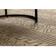 Tapijt SAMPLE JUTTE A0469A Boho Sisal beige / zwart