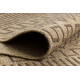 Carpet SAMPLE JUTTE A0469A Boho Sisal beige / black