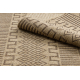 Tapijt SAMPLE JUTTE A0469A Boho Sisal beige / zwart