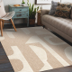 Carpet SAMPLE PALMA A0696A Geometric Sisal beige / cream 