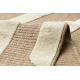 Carpet SAMPLE PALMA A0696A Geometric Sisal beige / cream 