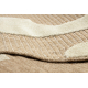 Carpet SAMPLE PALMA A0696A Geometric Sisal beige / cream 