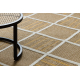 Alfombra SAMPLE HERA A1008A Trellis Sisal beige