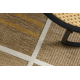 Alfombra SAMPLE HERA A1008A Trellis Sisal beige