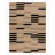 Carpet SAMPLE PALMA A0690A Lines Sisal beige / black