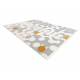 Carpet SAMPLE LYON A1202A Geometric cream / grey