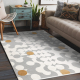 Carpet SAMPLE LYON A1202A Geometric cream / grey