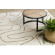 Carpet SAMPLE KAL TE A0880A Abstraction cream / beige