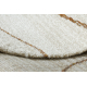 Carpet SAMPLE KAL TE A0880A Abstraction cream / beige