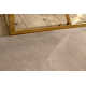 Tapis SAMPLE LORA uniforme, beige foncé